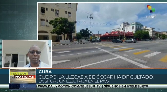 Continúan labores de restablecimiento del servicio eléctrico en Cuba
