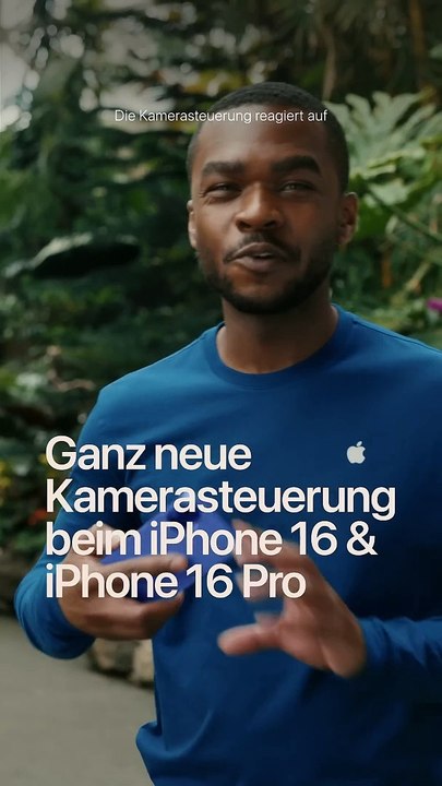 Kamerasteuerung beim iPhone 16 & iPhone 16 Pro