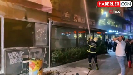 5 katlı eğlence merkezinde dehşet: Alevler arasında kaldılar