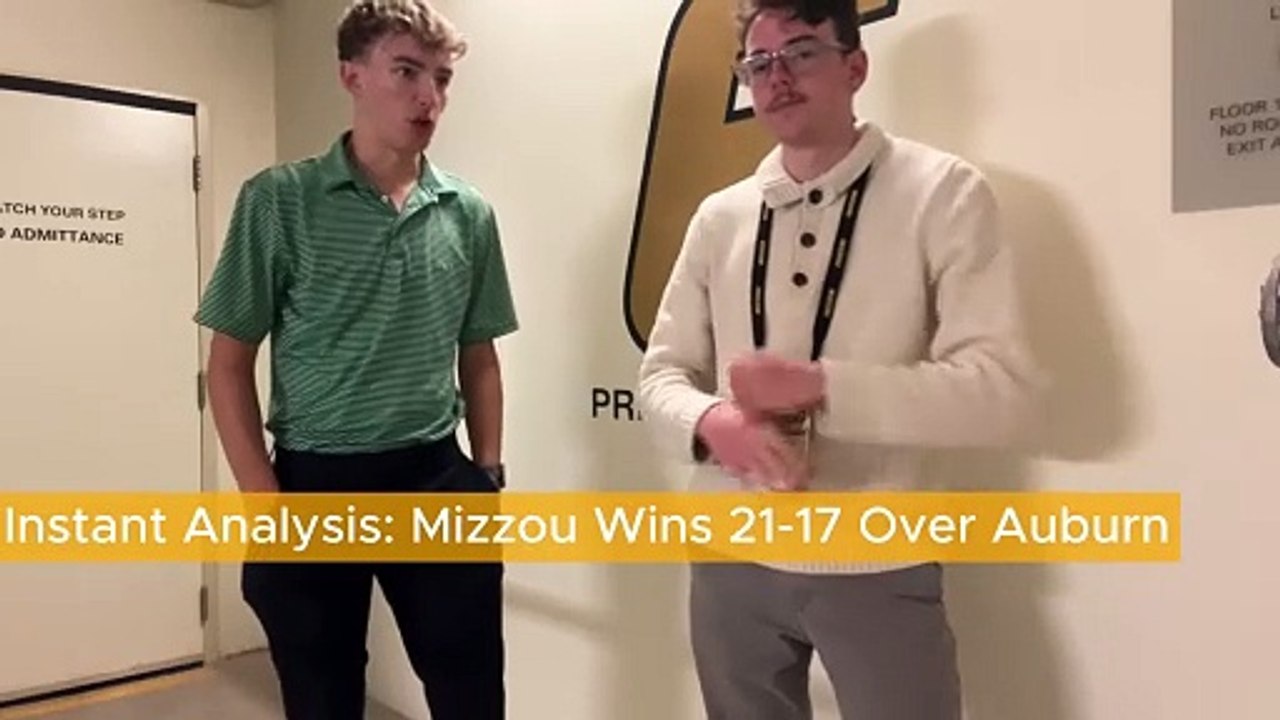 Analysis from Mizzou's Win Over Auburn
