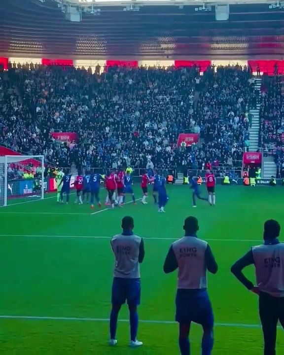 Leicester end after their 98th miner winner today at Southampton 