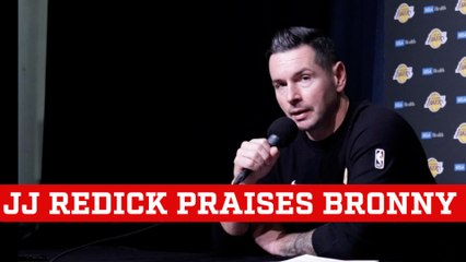 JJ Redick praises Bronny James for handling off-court pressure with class and grace