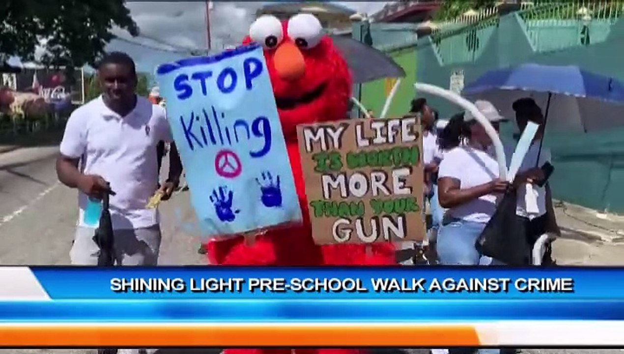 SHINING LIGHT DAY CARE WALK AGAINST CRIME