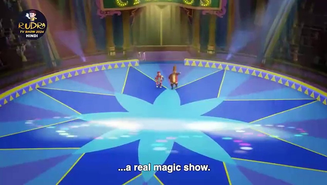 Manimals In Circus - सर्कस में जानवर - रुद्र - Rudra - Action Cartoon Ep 61 - Rudra Show 2024 Hindi
