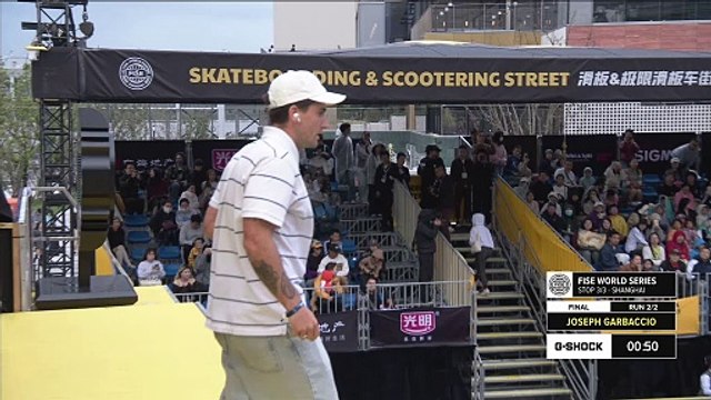 Joseph Garbaccio - 2nd Skateboarding Street Pro Men FISE Shanghai 2024