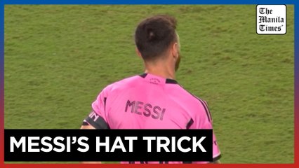 Messi records second half hat trick as Miami cruises to 6-2 win over New England