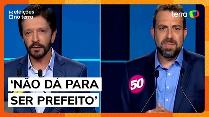 Nunes diz que Boulos bateu carro para ‘papai pagar’ e adversário chama prefeito de ‘desesperado’