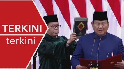 [TERKINI] Majlis Angkat Sumpah Presiden Indonesia