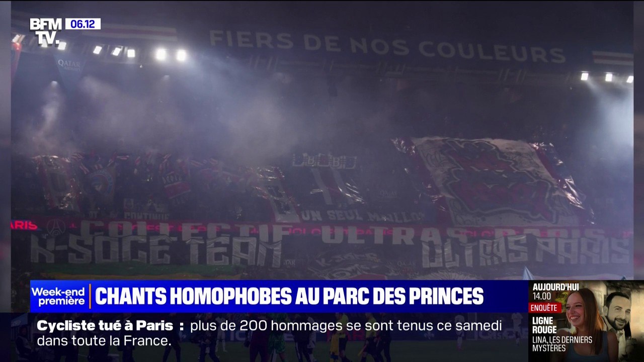 PSG-Strasbourg: des chants homophobes anti-marseillais entonnés au Parc des Princes