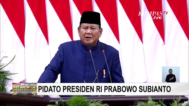 Kala Presiden ke-8 RI Prabowo Subianto Ucapkan Terima Kasih ke Presiden Terdahulu