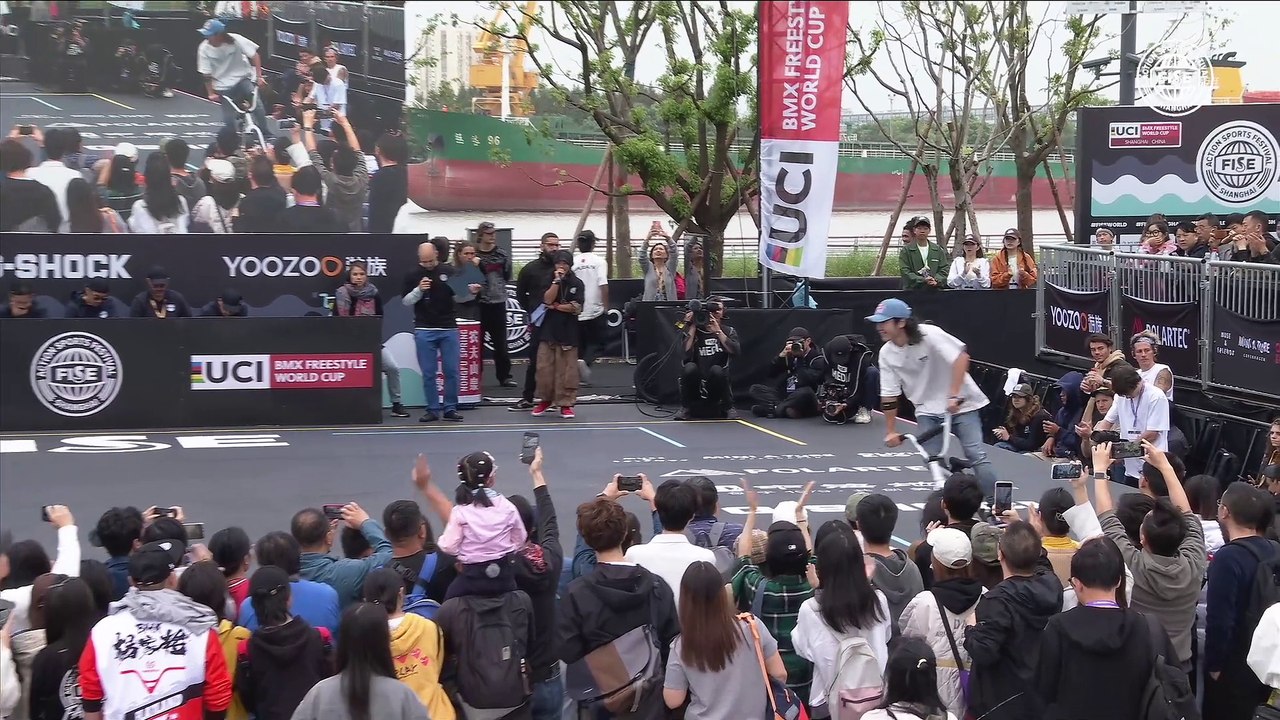 Kio HAYAKAWA - 1st place UCI BMX Freestyle Flatland World Cup