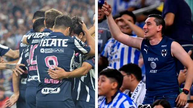 Monterrey: Así celebra la afición de rayados la victoria en el Clásico Regio ante Tigres