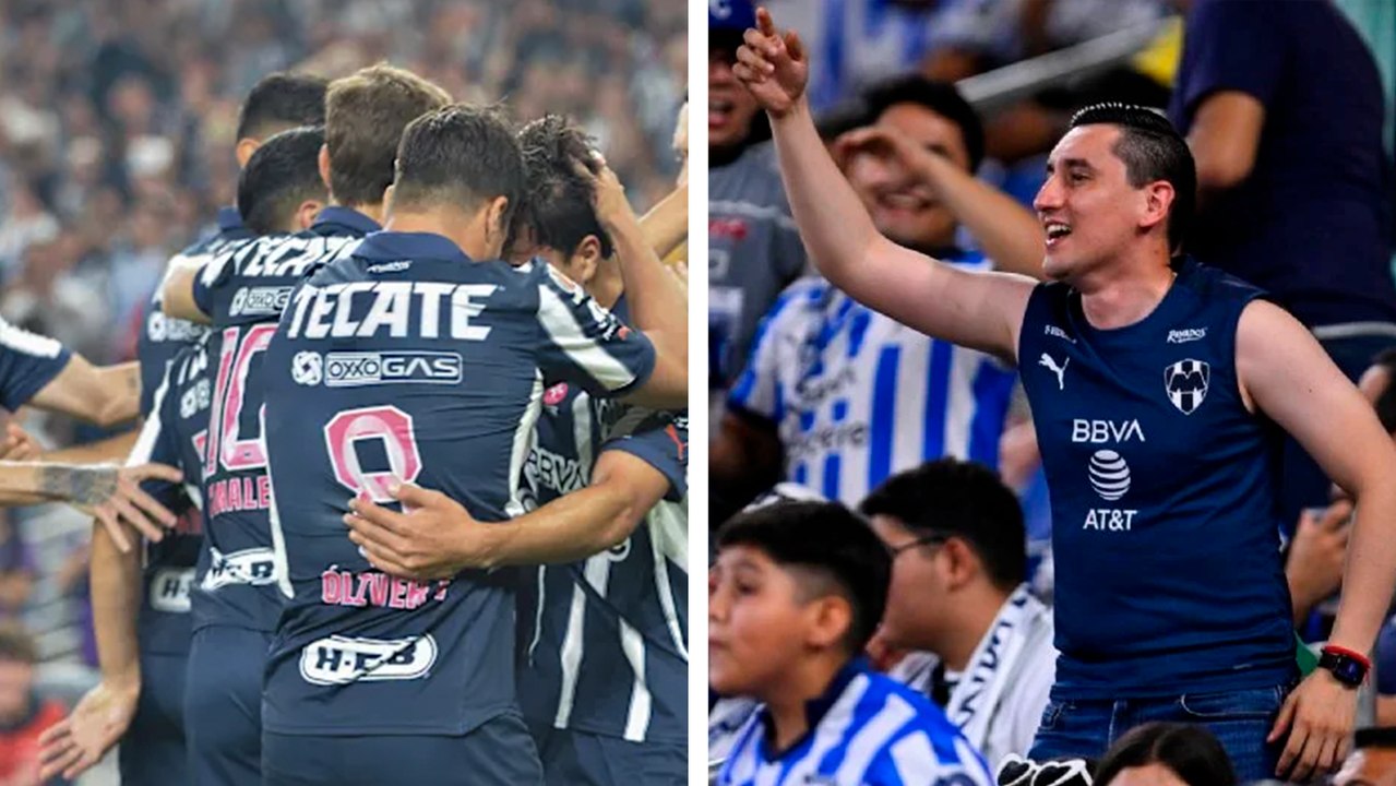 Monterrey: Así celebra la afición de rayados la victoria en el Clásico Regio ante Tigres