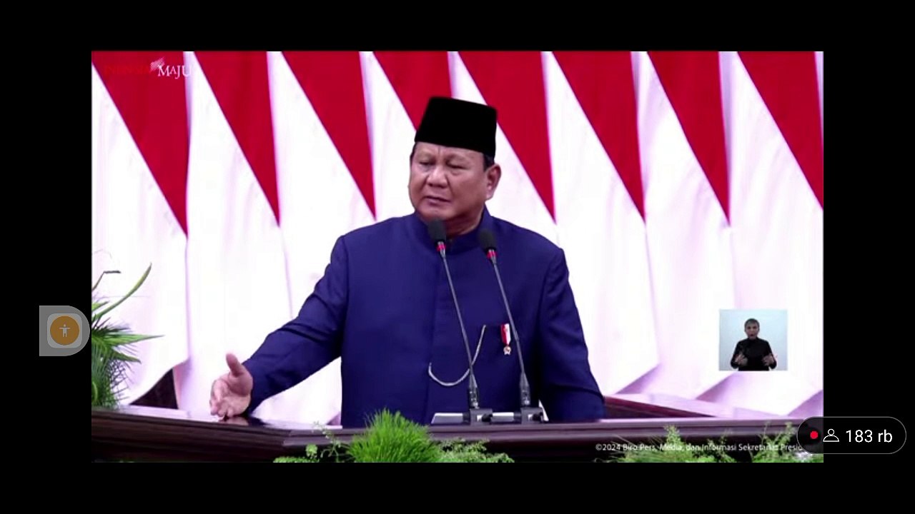 Pidato Pertama Presiden RI Prabowo, Bagian 7