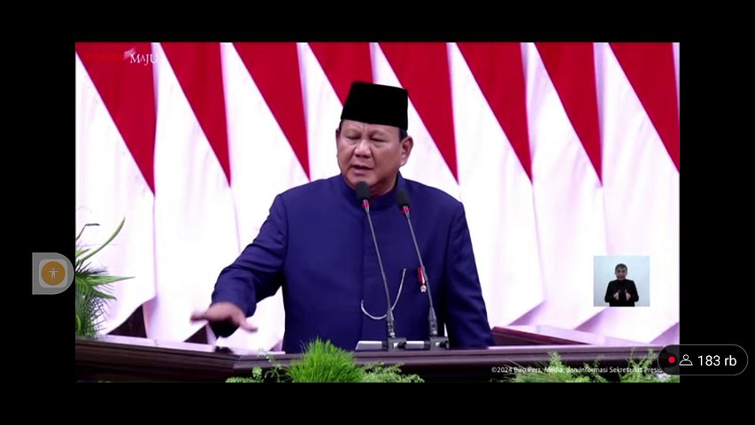 Pidato Pertama Presiden RI Prabowo, Bagian 9