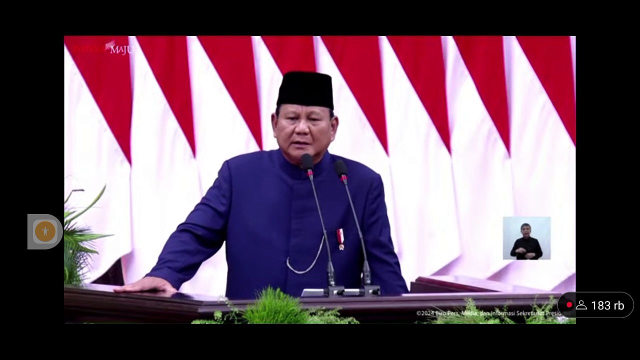 Pidato Pertama Presiden RI Prabowo, Bagian 10