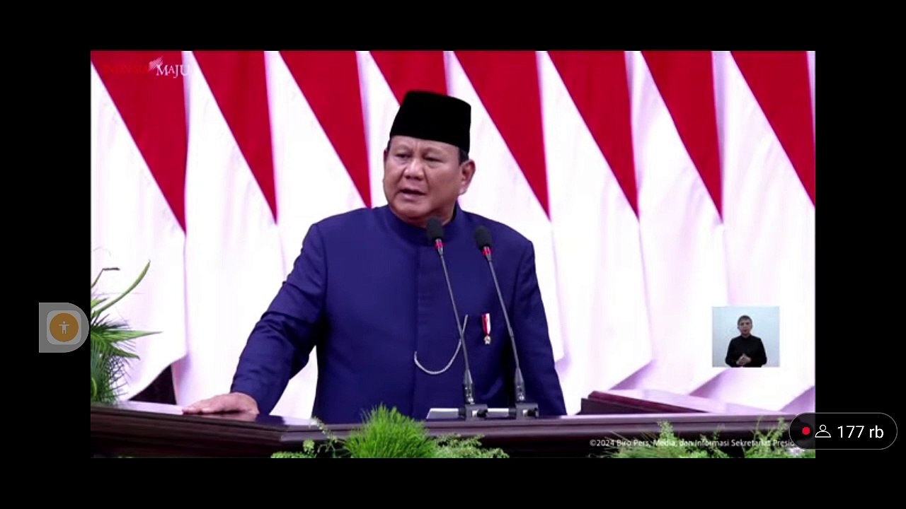 Pidato Pertama Presiden RI Prabowo, Bagian 12