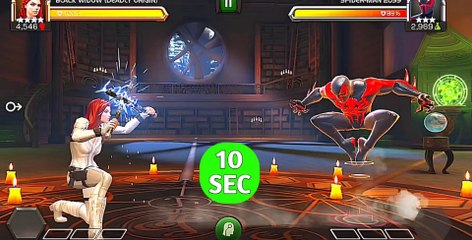 Black widow Vs spider man 2099 amazing fight video 