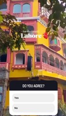 Site and sound of Lahore city