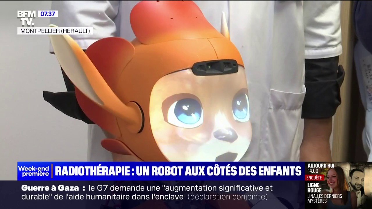 Miroka: le robot qui accompagne les enfants atteints de cancer lors de leurs séances de radiothérapie