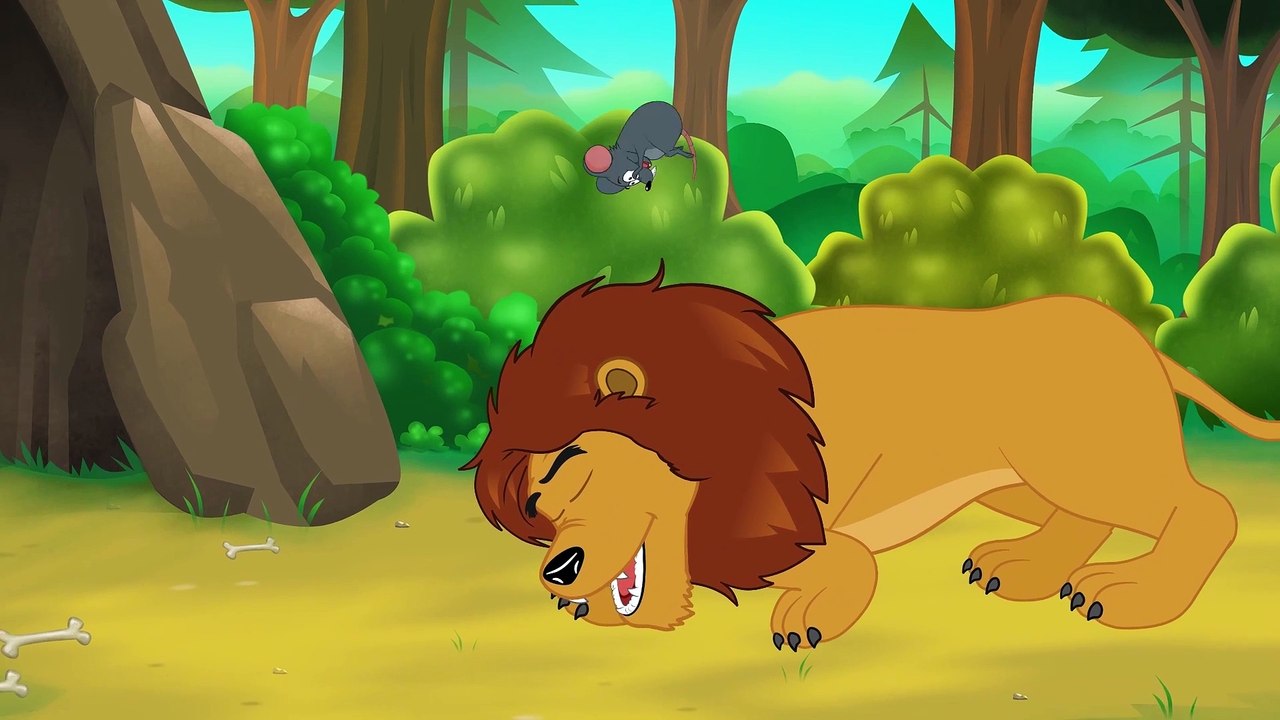 The Lion and the Mouse _ Fairy Tales and Bedtime Stories for Kids in English _ Storytime