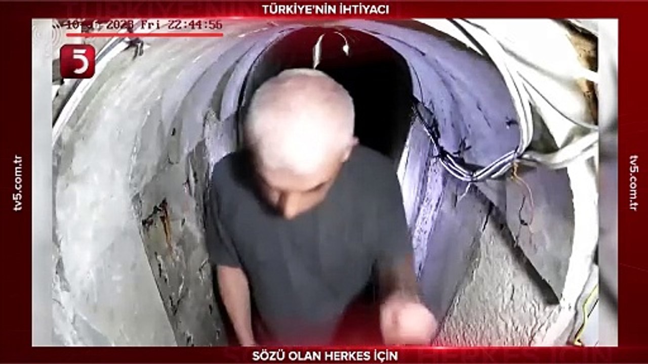 Şehit Yahya Sinvar'ın yeni görüntüleri ortaya çıktı