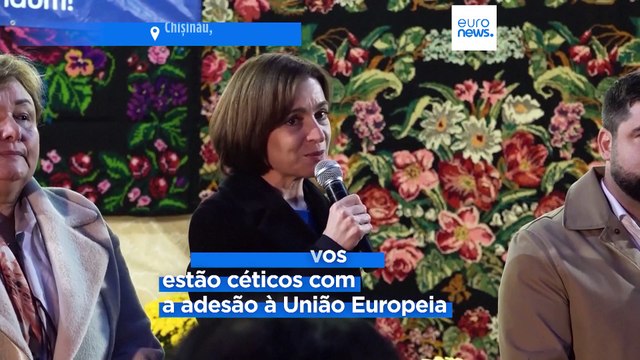 Abertura das urnas em toda a Moldávia para decidir sobre a adesão à UE num referendo crucial