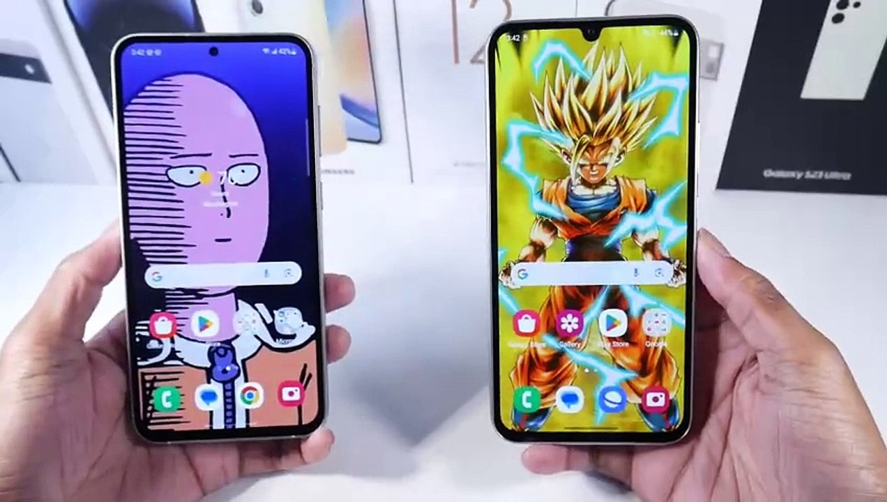 Samsung Galaxy A34 5G VS Samsung Galaxy S23 FE (Cameras, Speed Test