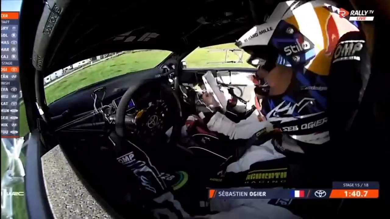 WRC 2024 Central Europe SS15 Ogier Off