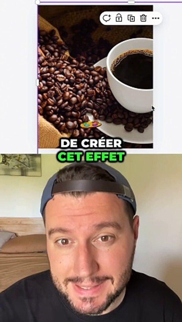 Un effet cool et facile sur Canva