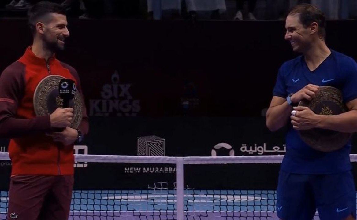 Tennis - Six Kings Slam 2024 - Novak Djokovic to Rafael Nadal : "Don't leave tennis, stay with us a little longer"