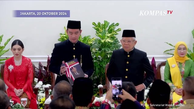 [FULL] Serah Terima Jabatan Maruf Amin ke Gibran Rakabuming sebagai Wakil Presiden RI