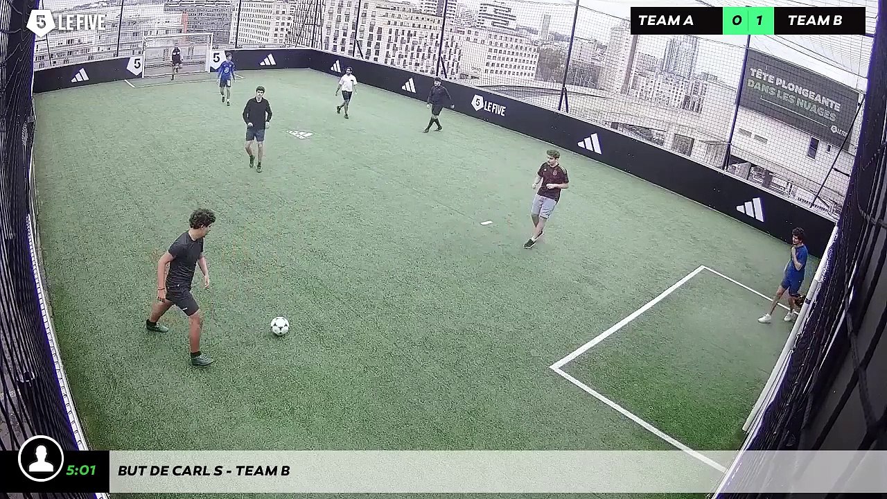 But de Carl S - Team B