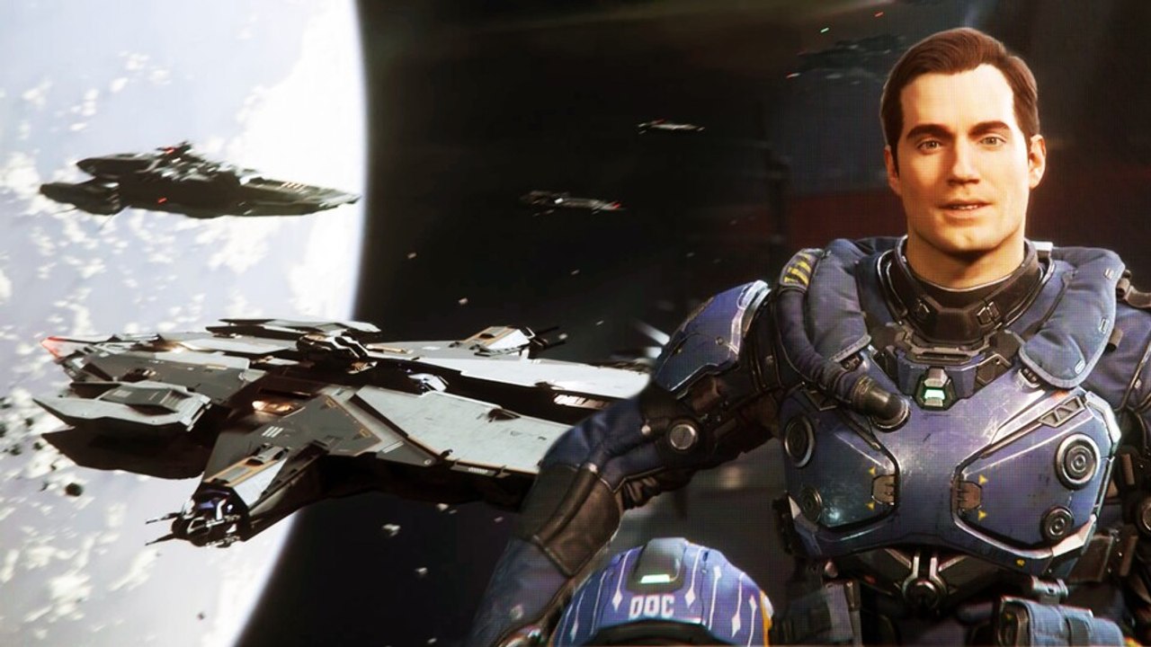 Über eine Stunde Gameplay aus Squadron 42: Henry Cavill wird zum Kampfpilot in Star Citizen