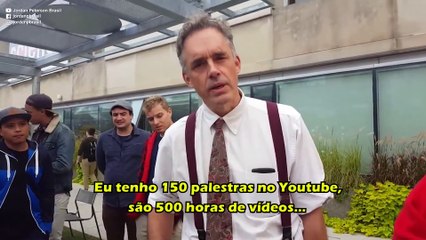 Um dos vídeos que revelaram Jordan Peterson em 2016