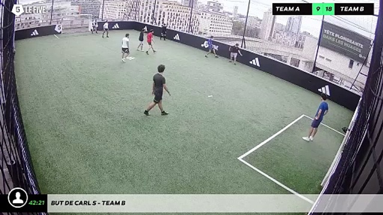 But de Carl S - Team B