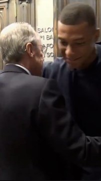 los diferentes saludos de Florentino con sus jugadores