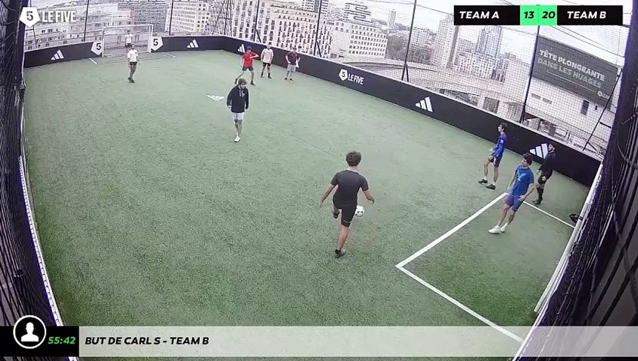 But de Carl S - Team B
