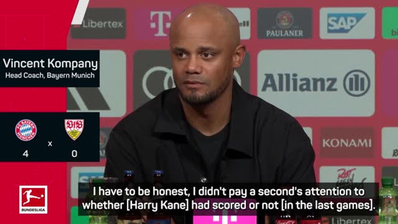 Kane's work rate impresses Kompany more than hat-trick - فيديو Dailymotion