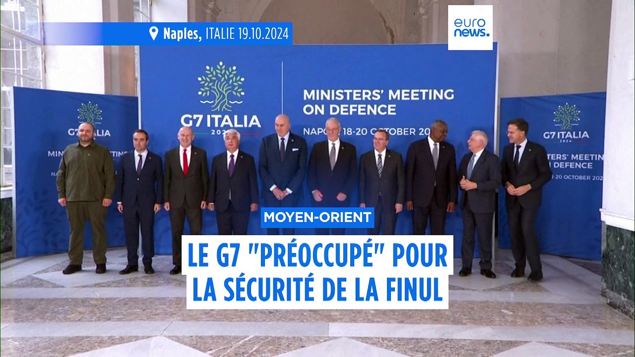 Les ministres de la Défense du G7 s'inquiètent de la sécurité des soldats de la paix de la FINUL au Liban