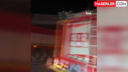 Pamuk Yüklü Tır Yangın Çıkardı: İtfaiye Ekipleri Müdahale Etti