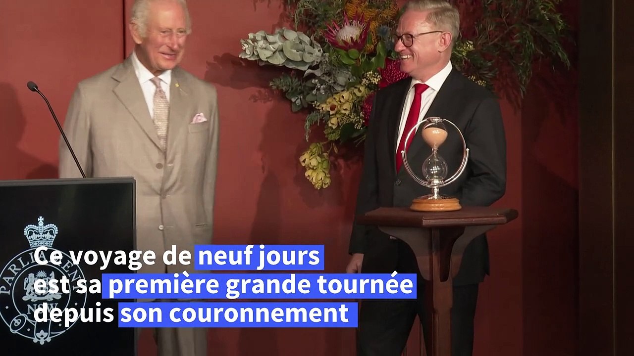 Charles exprime sa "grande joie" d'être de retour en Australie