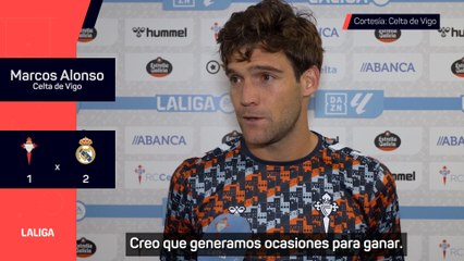 Marcos Alonso: "Generamos ocasiones para ganar al Real Madrid"