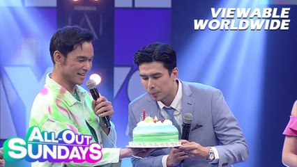 All-Out Sundays: Birthday boy Christian Baustista performs with his ‘The Clash’ babies!