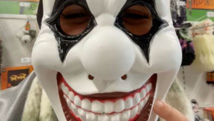 Little boy's Halloween shopping trip ends with a surprise scare from mom