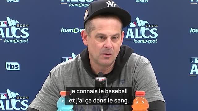 Yankees - Boone : Je connais le baseball et j'ai ça dans le sang