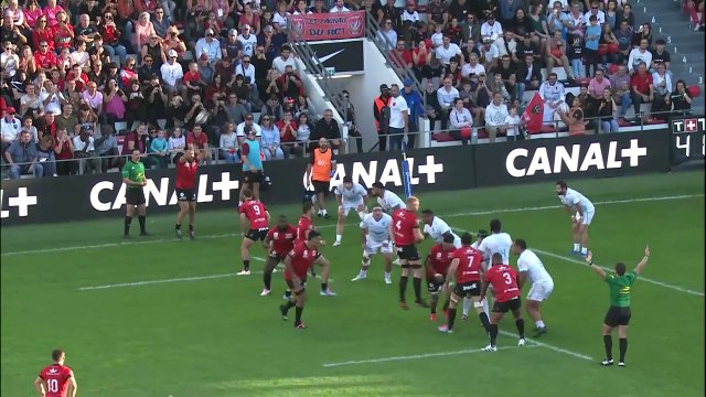 TOP 14 - Essai de Facundo ISA (RCT) - RC Toulon - Montpellier Hérault Rugby