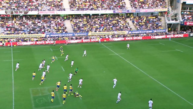 TOP 14 - Essai de Anthony BELLEAU (ASM) - ASM Clermont - RC Vannes