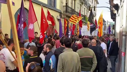 Càntics a la manifestació de Ripoll