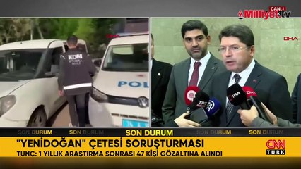 Bakan Tunç: İhbarlarla soruşturma başlatıldı ve derinleştirildi